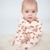 Angel Dear Sketchy Mushrooms Bamboo Viscose Footie