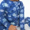 Angel Dear Paper Cut Snowflakes Bamboo Viscose Zipper Romper