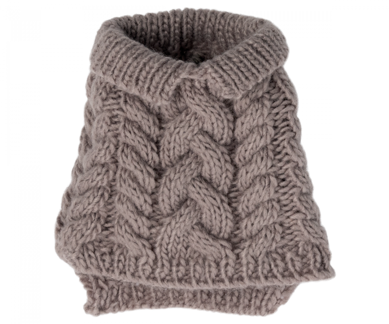 Maileg Puppy Supply Sweater In Heather