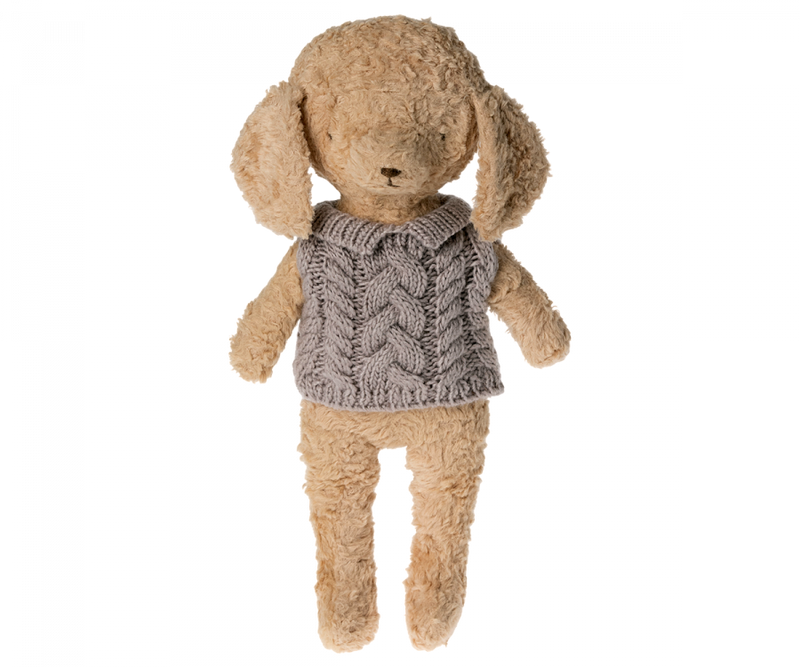 Maileg Puppy Supply Sweater In Heather