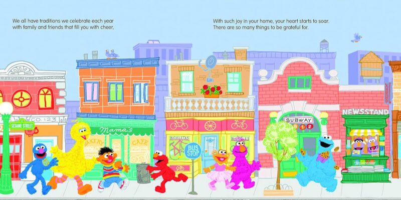 Sesame Street Home for The Holidays from Sourcebooks