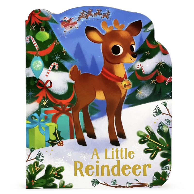 Cottage Door Press A Little Reindeer Shaped Board Book