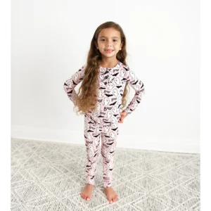 Gigi and Max Boo Bamboo Viscose Two-Piece Pajama Set - FINAL SALE