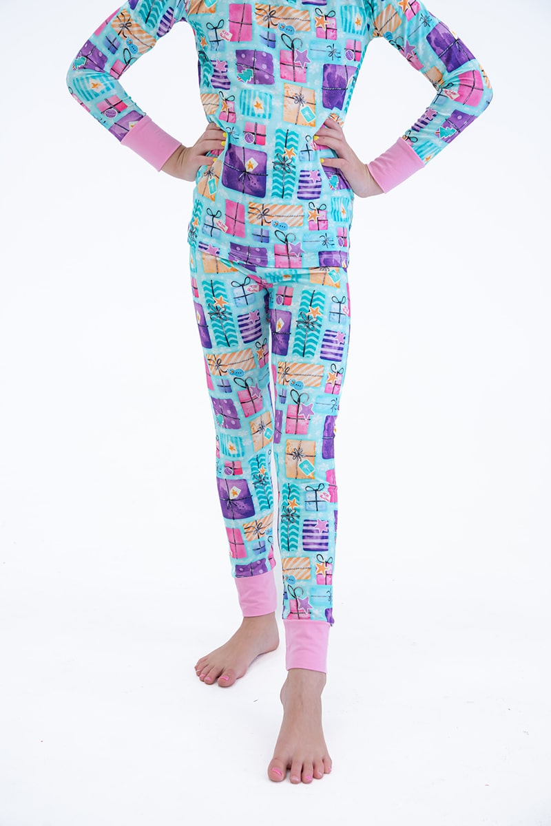 Mariah Bamboo Viscose Two-Piece Pajamas