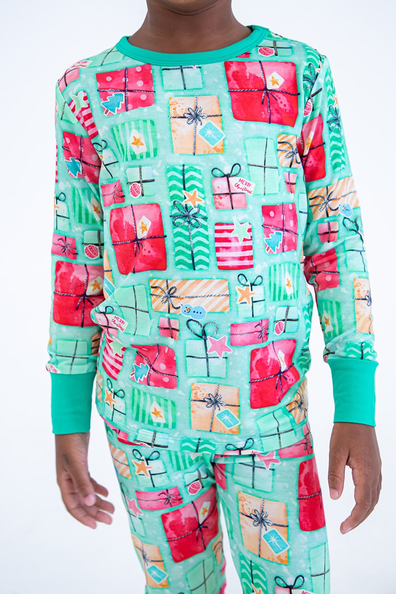 Ralphie Bamboo Viscose Two-Piece Pajamas