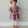 Organic Cotton Muslin Phillipa Dress in Twilight from Jamie Kay