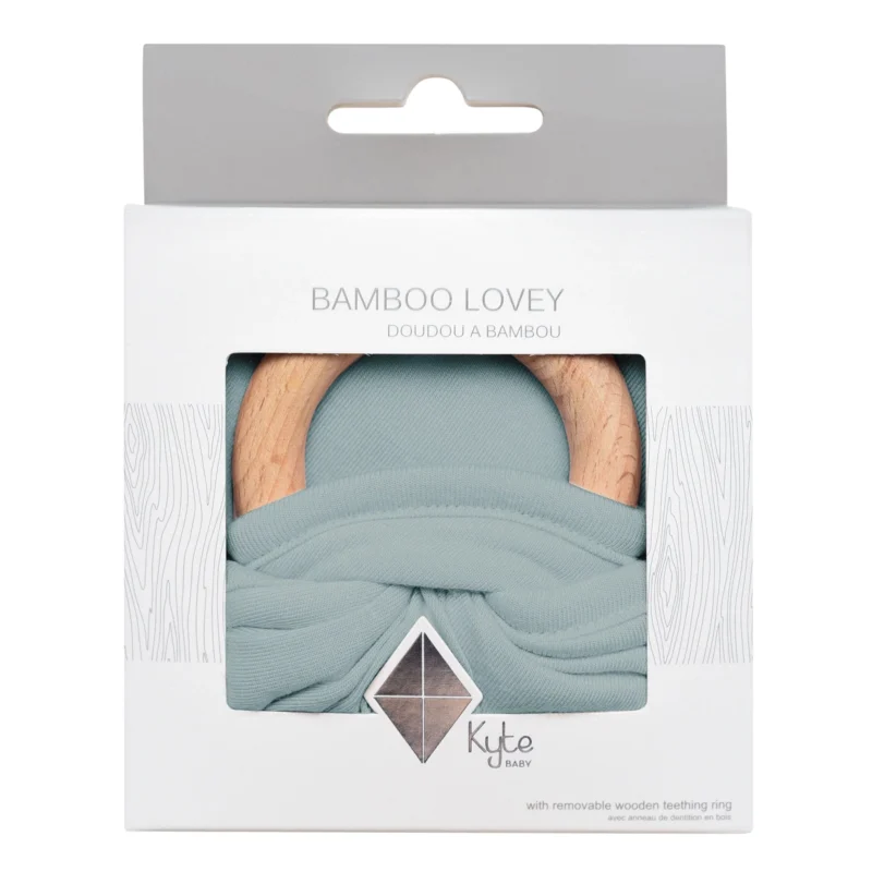 Kyte BABY Lovey in Glacier with Removable Teething Ring