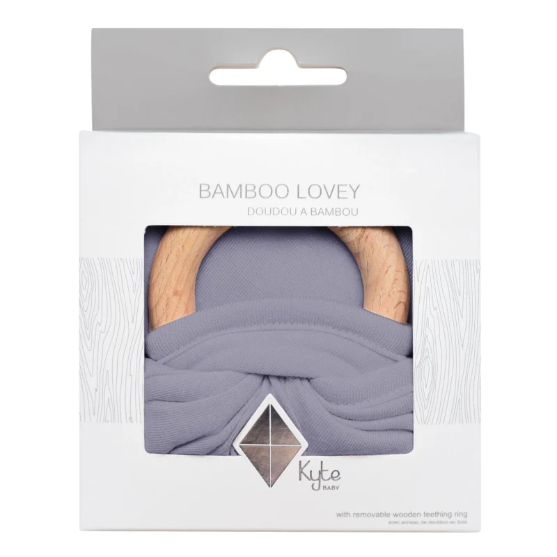 Kyte BABY Lovey in Haze with Removable Teething Ring