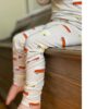 Vintage Bus Bamboo Viscose Two-Piece Pajama Set from Willow+Co