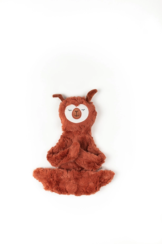 Slumberkins Alpaca Snuggler and Board Book Stress Relief Bundle