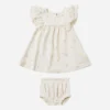 Quincy Mae Flutter Dress in Ducks