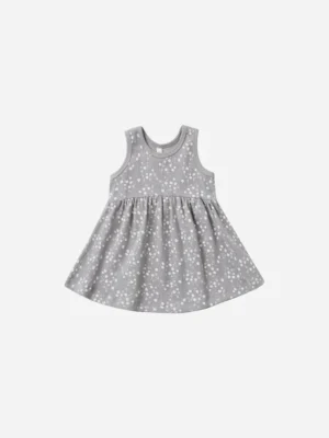 Quincy Mae Ribbed Tank Dress in Fleur
