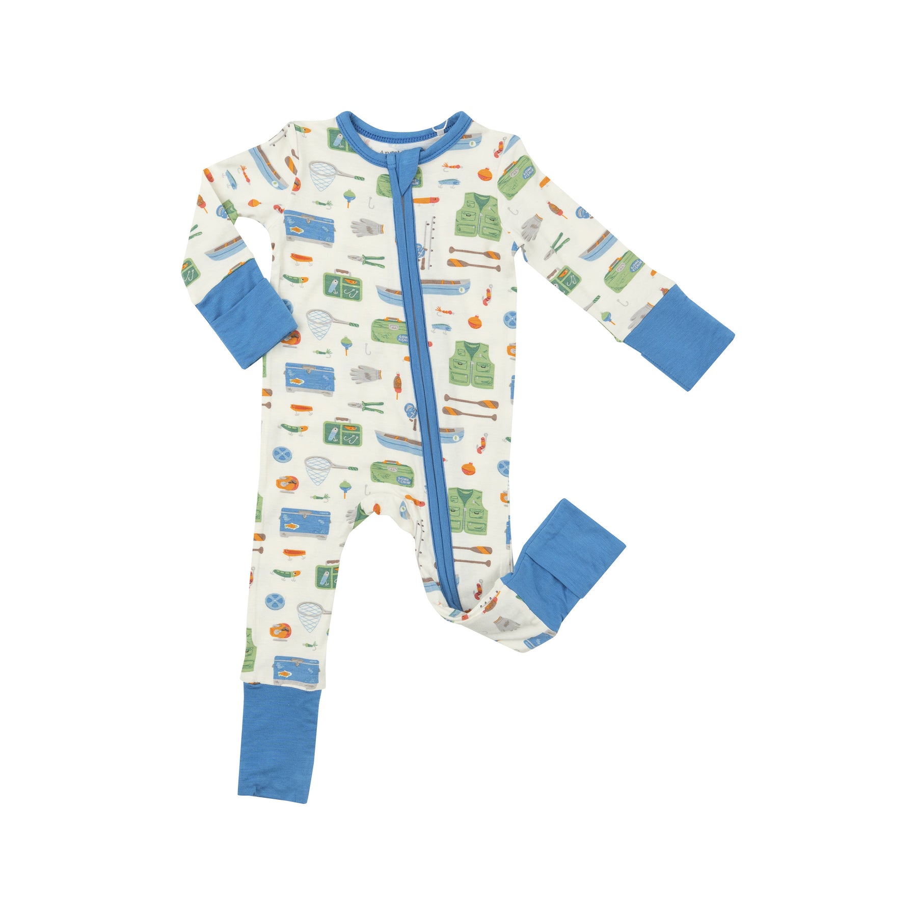 Angel Dear Fishing Tools Bamboo Viscose Romper