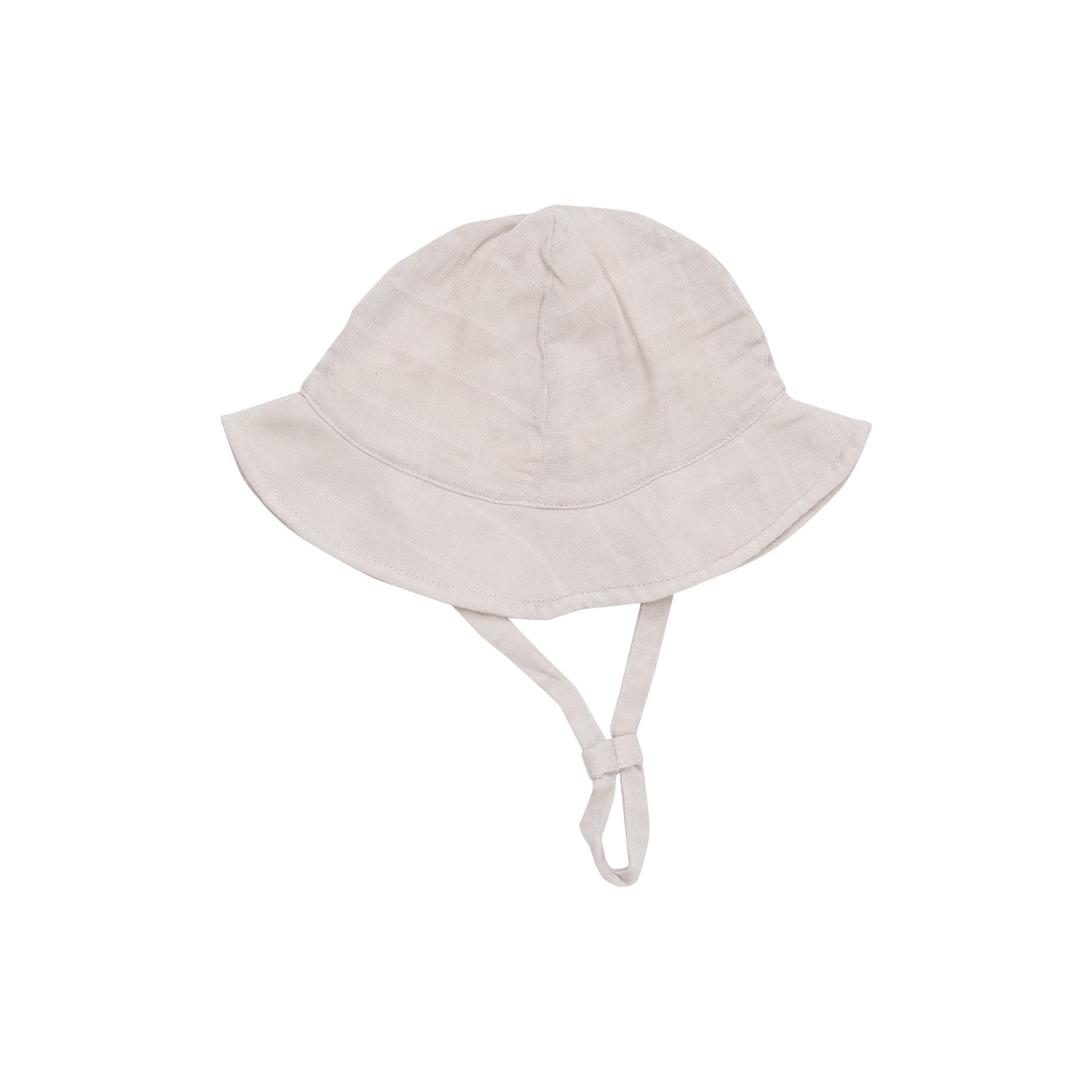 Angel Dear Oatmeal Solid Muslin Sunhat