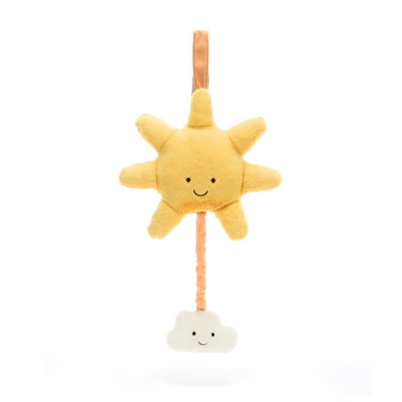 Amuseable Sun Musical Pull Toy from Jellycat
