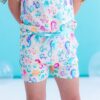 Birdie Bean Coral Bamboo Viscose 2-Piece Lounge Set