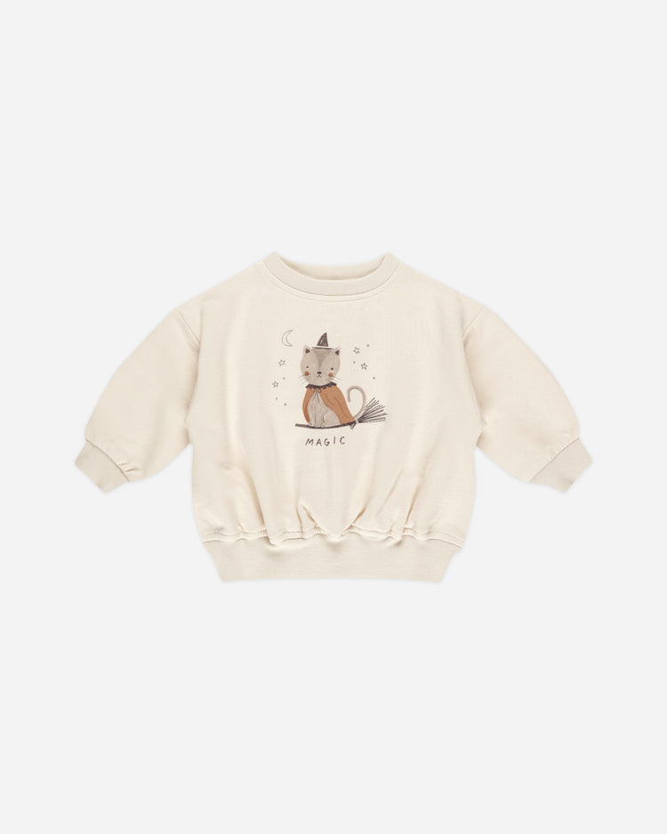 Relaxed Fleece Sweatshirt In Magic from Quincy Mae
