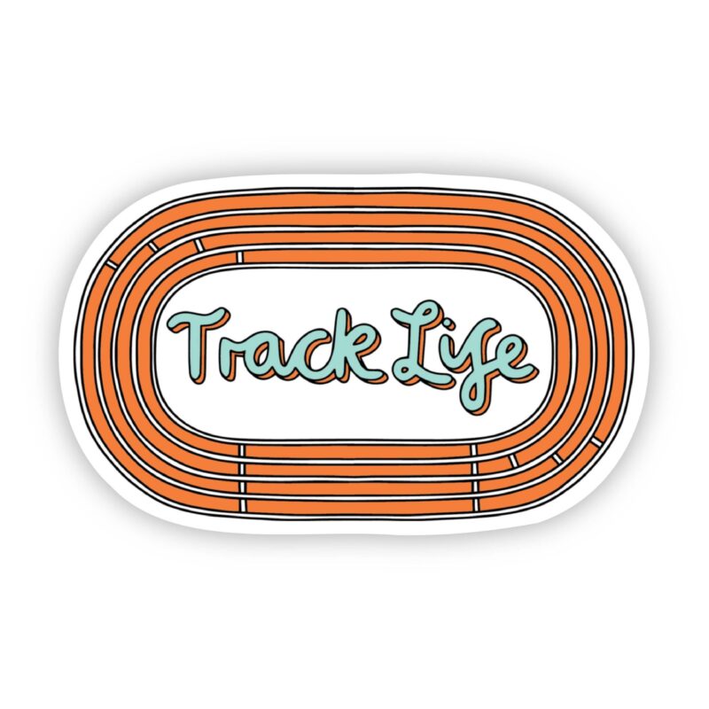 Big Moods Track Life Sticker