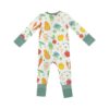 Fall Veggies Bamboo Viscose Zipper Romper from Angel Dear