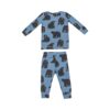 Black Bears Long Sleeve Loungewear Set from Angel Dear