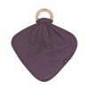 Lovey in Currant with Removable Teething Ring made by Kyte BABY