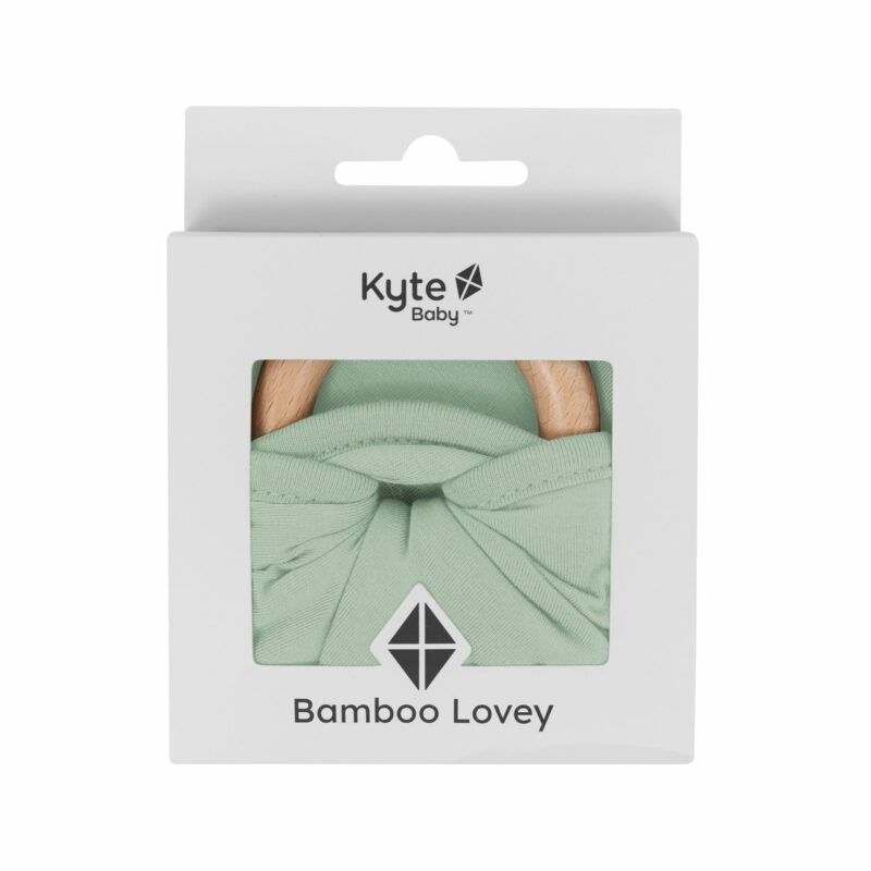 Lovey in Thyme with Removable Teething Ring from Kyte BABY