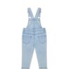 Arlo Twill Overall in Washed Denim 