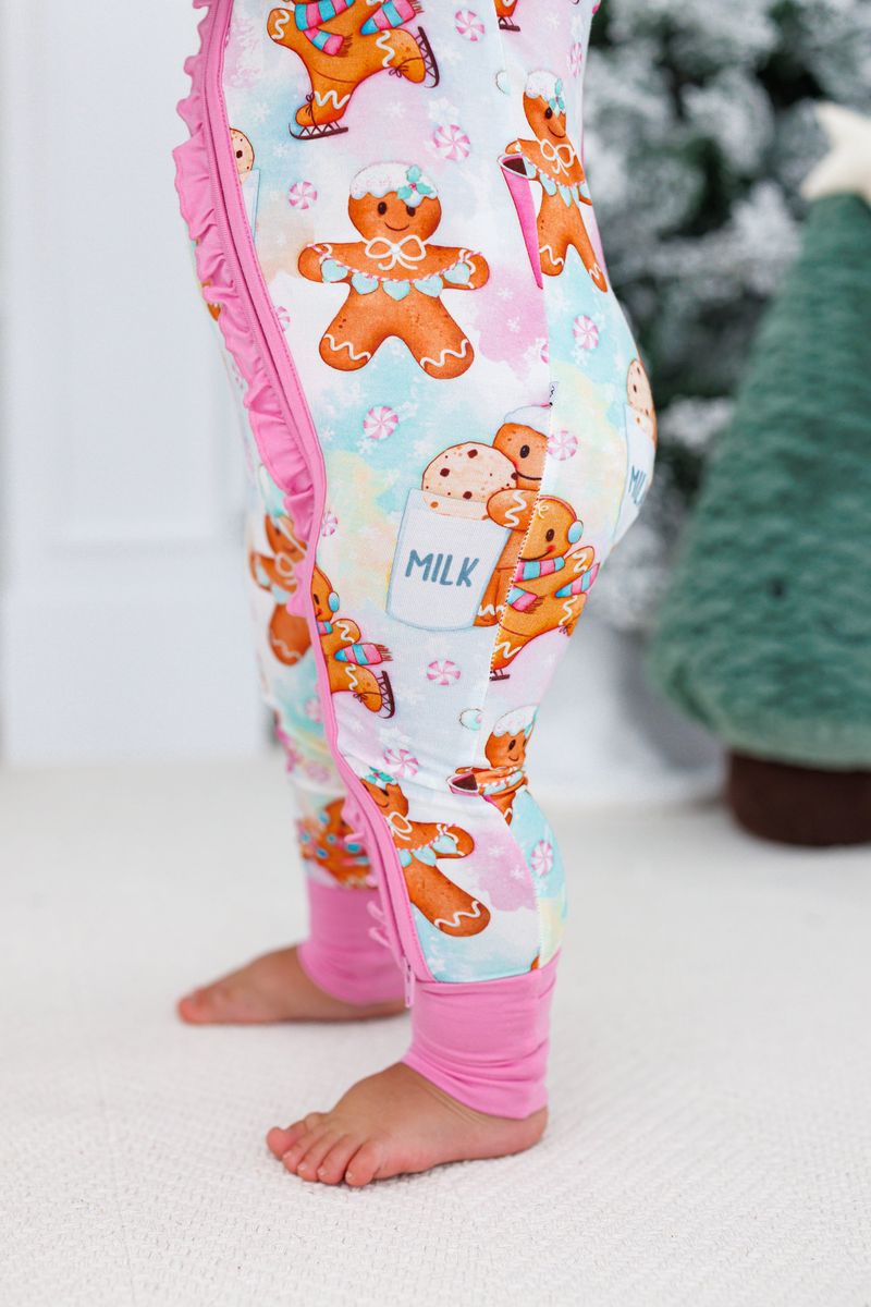 Meri Bamboo Viscose Ruffle Convertible Romper from Birdie Bean