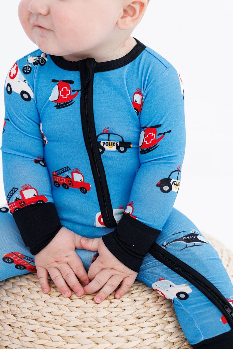 Deputy Bamboo Viscose Convertible Romper from Birdie Bean