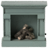 Fireplace in Blue for Mouse from Maileg
