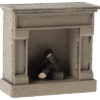 Maileg Fireplace in Off White for Mouse