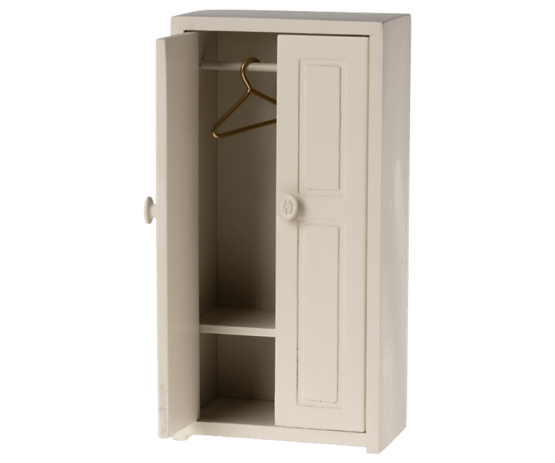 Closet in Cream for Mouse made by Maileg