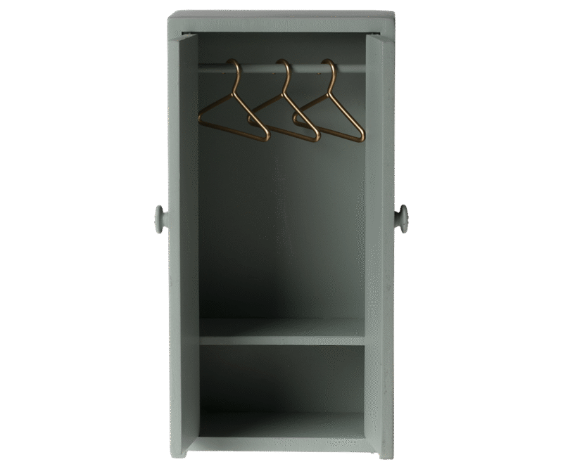 Maileg Closet in Soft Blue for Mouse Toys