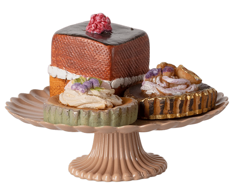 Maileg Cakes and Cakestand Mini