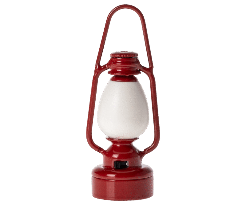Maileg Vintage Lantern in Red for Mouse