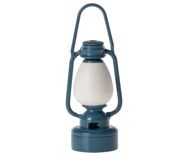 Maileg Vintage Lantern in Blue for Mouse