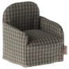 Maileg Green Checker Mouse Chair