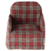 Mouse Chair in Red Checker from Maileg