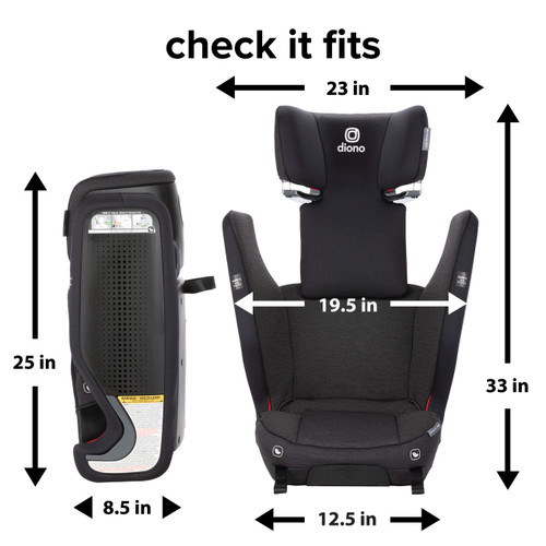 Diono Monterey 6XT SafePlus High-Back Booster