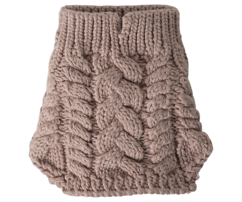 Maileg Puppy Supply Sweater in Dark Rose