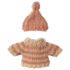 Maileg Knitted Sweater and Hat for Big Sister Mouse