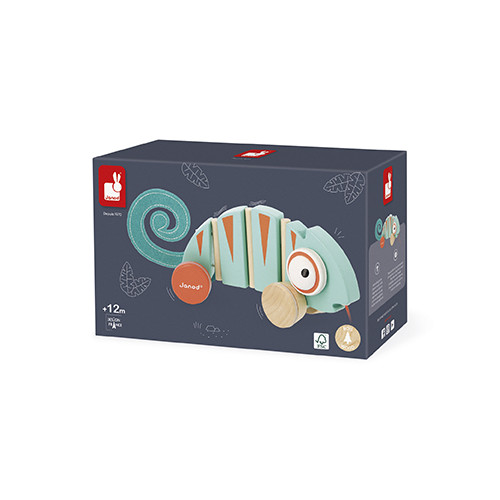 Pull Along Chameleon from Janod