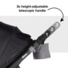 Diono Quantum 4 3-in-1 Travel System With LiteClik 30 R SafePlus Infant Car Seat