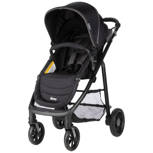 Diono Quantum 4 3-in-1 Travel System With LiteClik 30 R SafePlus Infant Car Seat