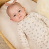 Quincy Mae Bamboo Zip Footie In Holly Berry
