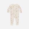 Organic Long John Pajamas in Winter Town from Rylee + Cru