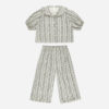 Ruffle Pajamas in Vines from Rylee + Cru
