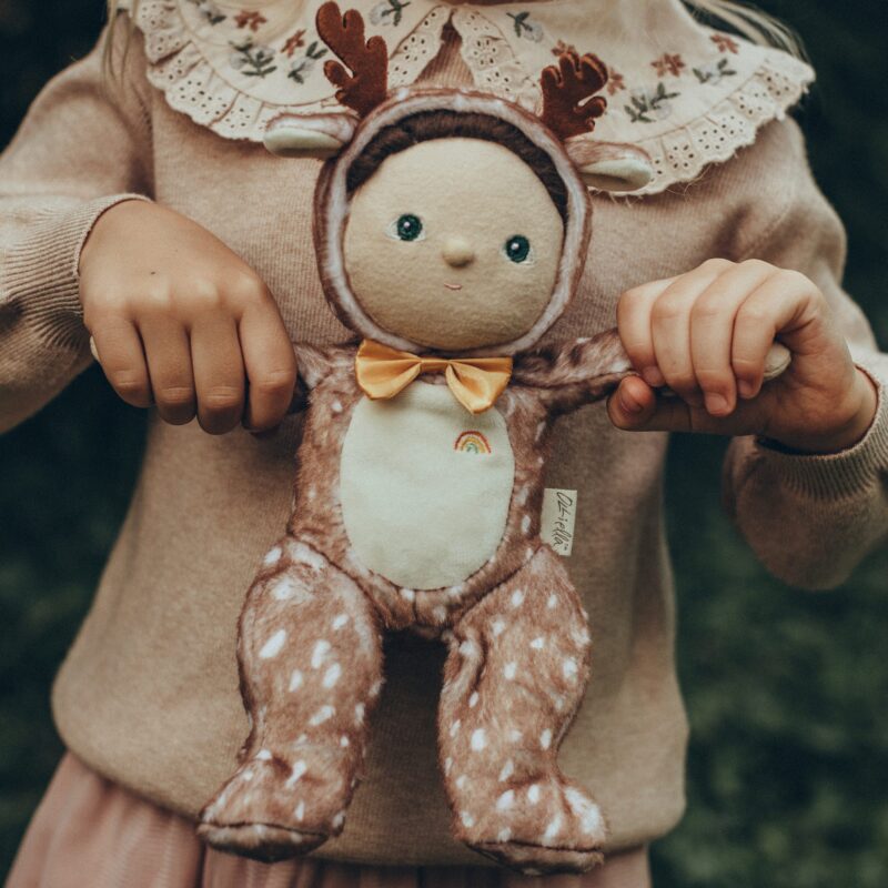 Dinky Dinkum Jolly Dollies Riley Reindeer from Olli Ella