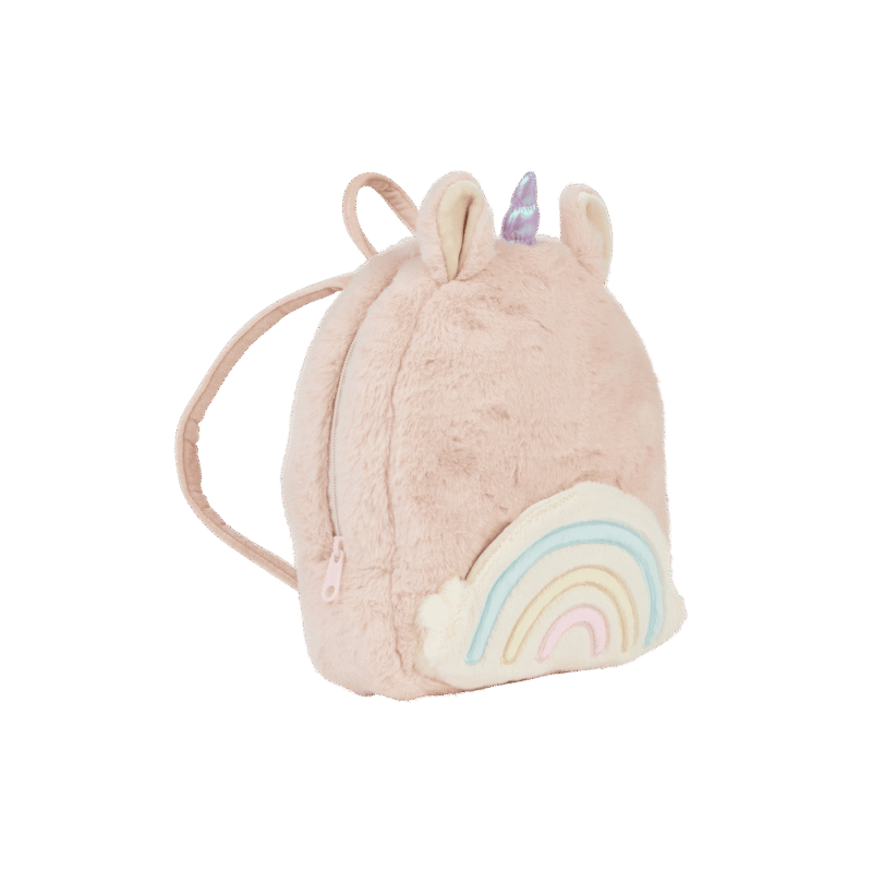 Olli Ella Hopalong Unicorn Backpack in Pink