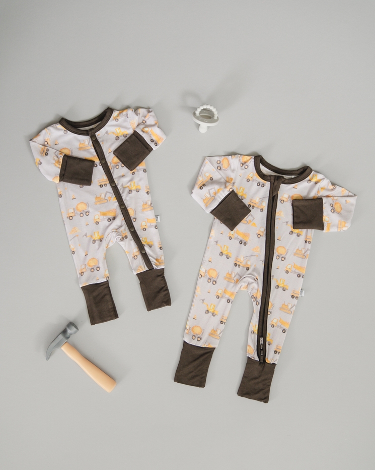 Grayson Bamboo Viscose Convertible Footie available at Blossom